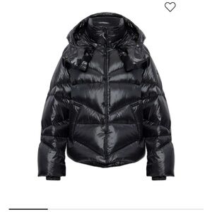 Bogner Xally Shiny Black Puffer Jacket sold out
